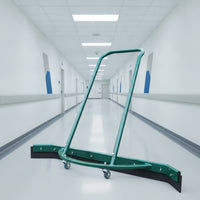 Floor Squeegee with Wheels 360° Court Water Rolling for Groundkeepers