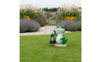 Automatic On/deactivate Elephant Solar Lantern Weather Resistant Elephant Statue with Lantern Waterproof for Patio, Lawn