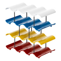 Cup Rack with Vertical Support Rods Countertop Holder Compact for Tea Station