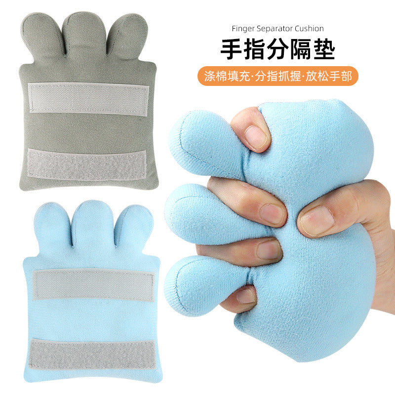 Hand Grip Training Finger Separator Pad for Bedridden Elderly Adults