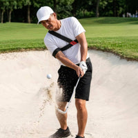 Golf Swing Training Strap Portable Golf Swing Training Aid Strap Connection Band Lightweight Long-Lasting for Golfers