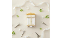 Miniature Footwear Storage Realistic Detail 1:12 Scale Dollhouse Cabinet Functional Opening Doors Model Building Supply for Hobbyists