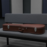 Classical Guitar Hard Case Acoustic Guitar Hardshell Case Padded Interior Musical Instrument Accessory for Guitarists, Artists, Storage