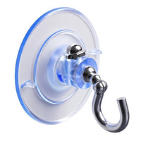Vacuum Hook Stainless Steel Suction Cup Heavy Duty for Smooth Surface, Removable Hangers for Students and Dorms