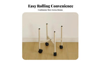 Wheeled Plant stand Movable with casters Home Furnishing Minimalist Design for Seniors