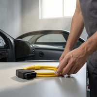 E-SYS Compatible Automotive Ethernet Diagnostic Cable Cable Vehicle Programming Automotive Coding Cable Yellow Car Accessory
