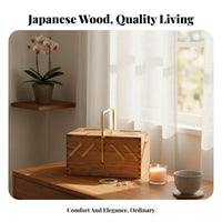 Multi-Compartment Case Large Capacity Household Storage Secure Closure for Women