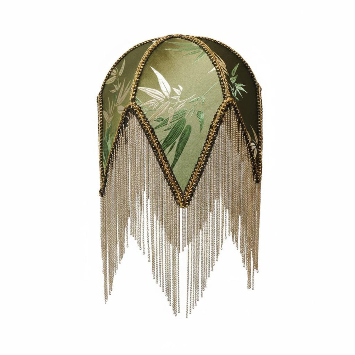 Bamboo Leaf Lampshade Handcrafted Tassel Pendant Lamp Cover Warm Atmosphere Lamp Shade for Buyers, Contractors, Restaurant, Guesthouse