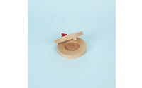 2 Pieces Wooden Castanet Auditory Skills Wooden Clapper Early Education Hand Clapper