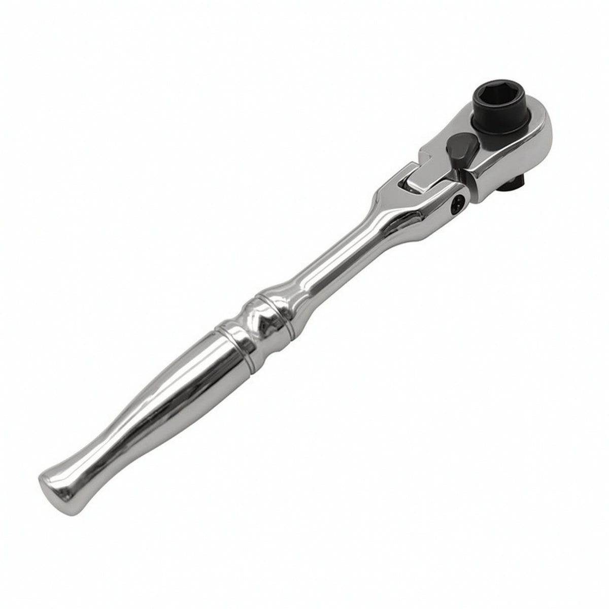 Ratchet Wrench Ergonomic Ratchet Spanner One-Handed Tool for Amateur Fixers
