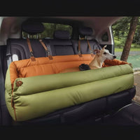 Dog Car Seat Bed PU Leather Vehicle Pet Nest Thickened