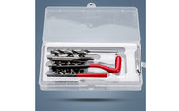 Compact Thread Repair Tool Kit with Case Organized Thread Chaser Tool Set with Storage Case Comprehensive Precision for Mechanics, DIYers, Hobbyists, Garage, Workshop