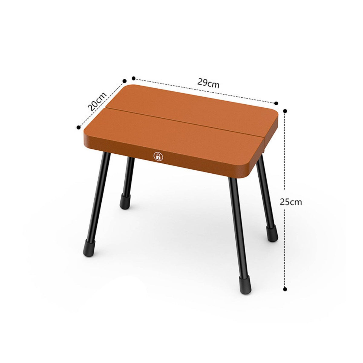 Portable Camping Stool Quick Setup Foldable Fishing Stool Heavy Duty Aluminum Folding Seat for Campers, Anglers