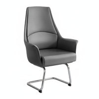 Ergonomic Design Sled Base Guest Chair assistance Padded Sled Base Chair Easy to Clean Conference Seat sturdy Duty for Students, Clients, Patients, Study Room, Lobby