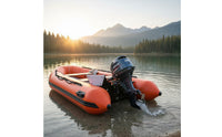 High Strength Inflatable Boat Engine Bracket Vibration Resistant Boating Hardware Universal Fit for Fishing