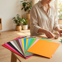 180g Thickened 4K Colored Mixed Hard Cardboard Large Sheets for Kids DIY Handicraft Origami Art Painting Wholesale