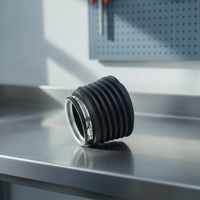 Marine Bellows Sleeve Corrugated Bellows Tube with Clamps Flexible for Boat Owners, Mechanics