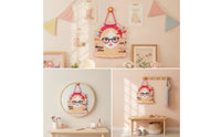 Sunglasses Organizer Decorative Glasses Organizer Glasses Holder with Hanger Hanging Hair Clip Holder Space-Saving for Girls