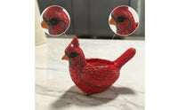 Cardinal Planter Textured Bird Planter Plant Pot Indoor Flowerpot Vibrant for Succulent Enthusiasts, Windowsill, Shelf
