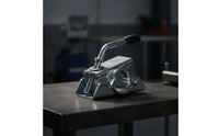 Galvanized Trailer Jack Clamp Heavy Duty Trailer Jack Bracket Manual Mounting Bracket Silver-Colored for Towing