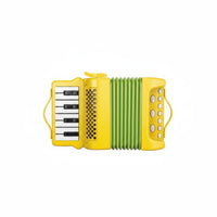 Parent-Child Interactive Kids Music Accordion Musical Mini Accordion Toy Easy to Play Hand Eye Coordination for Toddlers, Indoor