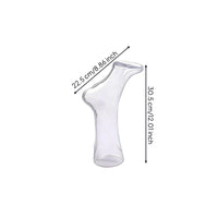 Transparent Stocking Display Form Clear Stocking Display Mold Plastic Mannequin Foot Glossy for Retailers, Photographers, Product Photography, Visual Merchandising