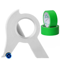 Tape Applicator with Wheel Compact Tool Uniform for DIYers