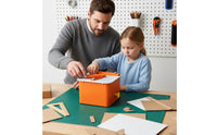 Gift Idea Kids Cardboard Cutter No Sharp Rim Child-Safe Cardboard Cutter Creative Fun Easy to Grip for Children, Home Project