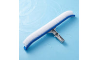 Curved Pool Brush Long-Lasting Pool Brush with Aluminum Back Deep Clean