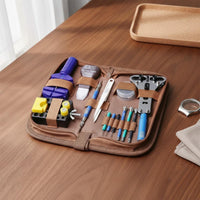 Watch Repair Tool Kit Multi-Functional Watchmaker Tool Set Multifunctional Watch Case Opener Kit for DIY Enthusiasts, Hobbyists