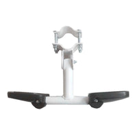 Anti-Slip Foldable Cycle Footrest Rubber Clamp-on Cycle Footrest Metal Bike Rear Foot Peg Compact for Children