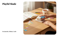 Scrapbooking Cut Tool Labor-Saving Craft Label Puncher Paper Label Cutter Easy to Use Banner Shape Cut Precise Cutting
