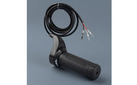 24V 36V 48V Electric Bike Throttle Grip 3-Wire Twist Throttle Handle Right Side Vehicle Accessory 1.2 M Cable