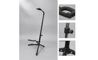 Portable Folding Guitar Stand Padded Tripod Guitar Stand Compact Universal for Guitarists, Beginners