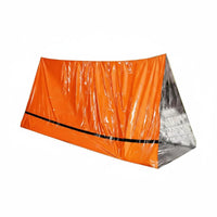 Heat Retaining Portable Emergency Tent Quick Setup Emergency Bivvy Shelter Waterproof Thermal Rescue Shelter Windproof for Campers, Hikers, Camping, Disaster Relief, Hiking