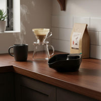 2-in-1 Design Electronic Coffee Weighing Tray Easy Pour Spout Coffee Bean Weighing Tray Touch Control for Baristas