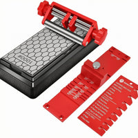 Knurled Knobs Plane Blade Sharpening Jig Adjustable Carving Tool Sharpening Guide Metal Carving Tool Honing Jig Honeycomb Surface