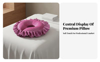 Comfortable Beauty Bed Face Cradle Removable and Washable Massage Table Face Cradle Easy to Clean for Estheticians, Beauticians, Spas, Home