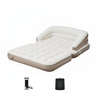 Portable Inflatable Pad Foldable Pillow Easy Setup for Beach Trips