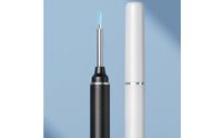 Ear Cerumen Removal Tool with Camera Easy to Use Ear Cleaning Tool with Camera Soft Slim for Adults, Home, Bathroom