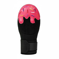 Ambidextrous Design Baseball Sliding Glove Wear-Resistant Softball Sliding Glove Adjustable Fit Base Running Hand Protector for Young Players