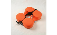 Inflatablenon-Inflatable Baby Swimming Buoy Soft Textile Cover Underarm Buoy Collar Padded Infant Swim Collar Adjustable Strap