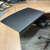 Clamp-on Desk Corner Connector Space-Saving Corner Desk Connector with Clamp Flat for Telecommuters