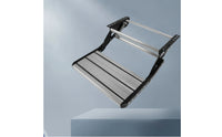 Manual RV Step Aluminum Retractable Rv Step Heavy-Duty for Recreational Vehicle, Motorhome