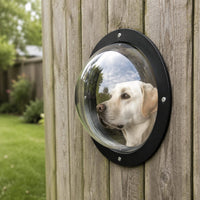Transparent Pet Window Cover Easy to Clear Pet Window Dome Space Saving for Dogs