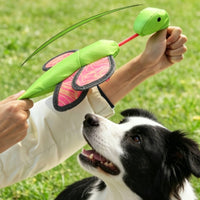 Outdoor Play Squeaky Dog Launcher Toy Long-Lasting Oxford Cloth Dog Fetch Launcher Slobber-Slobber-Resistant Pickup Interactive Fetch Toy Launches 3x Farther for Dogs, Yard, Park