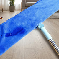 Cleaning Mop Head Replacement with Secure Fastening System, Reusable Microfiber Mop Pads