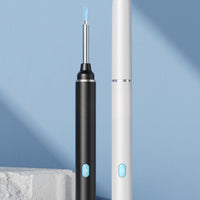 Ear Cerumen Removal Tool with Camera Replaceable Tips for Bathroom, Adults