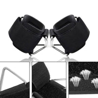 Cable Machine Wrist Cuff Adjustable Cable Machine Wrist Strap Padded Fitness Equipment for Bodybuilders, Athletes, Strength Training, Gym