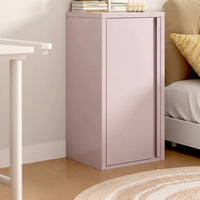 vivid Cheerful hues Single-Door Locker Cabinet Rounded Corners Cartoon creature Cupboard Easy to Clean children's Furniture sturdy for young children, Students, Bedroom, Playroom, Living Room, Office